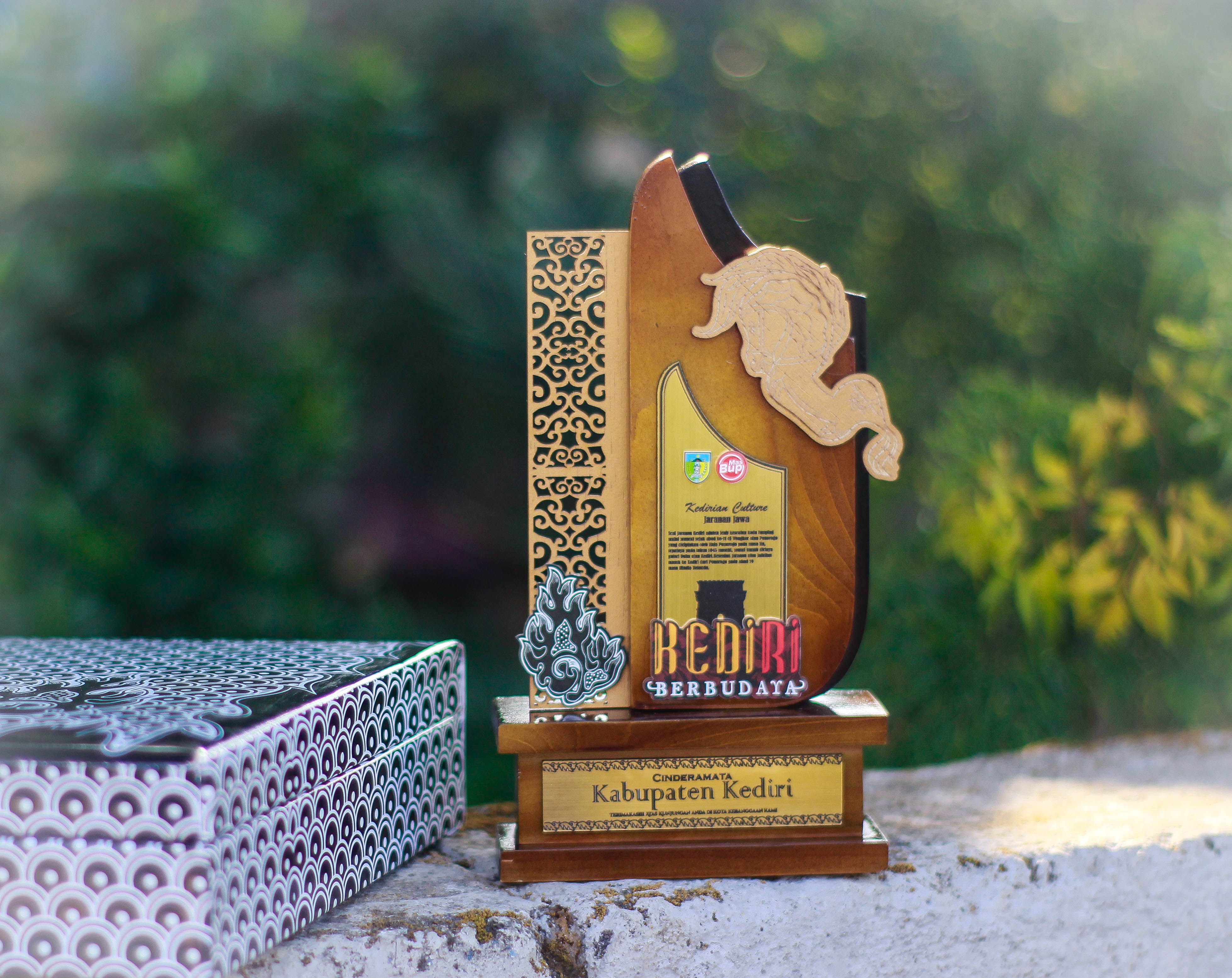 Plakat 2 Layer Ornamen Futuristic